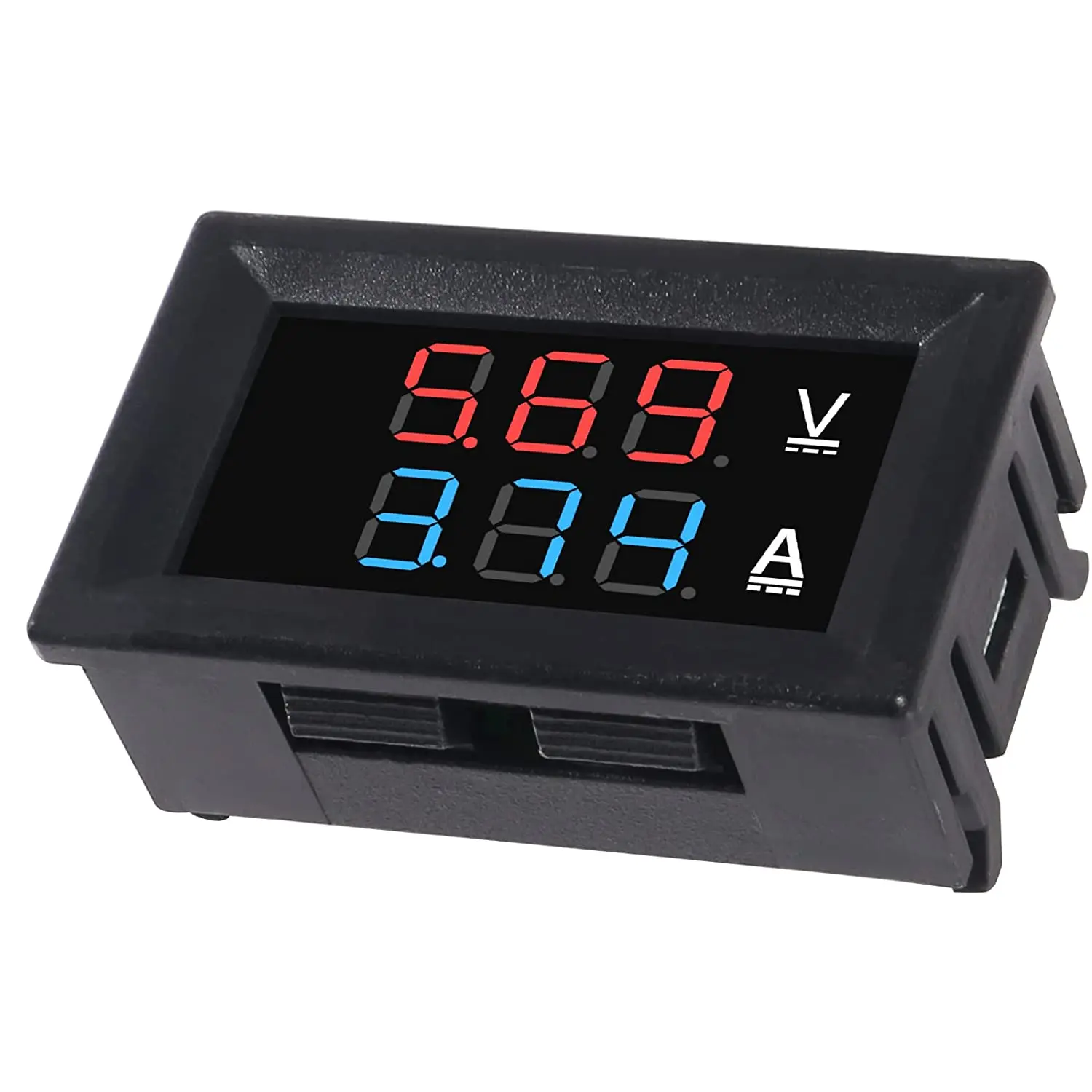 

0.28 '' DC 0-100V 10A LED Digital Voltmeter Ammeter 2 In1 Multimeter 12V/24V Voltage Amperage Meter Volt Amp Gauge Panel