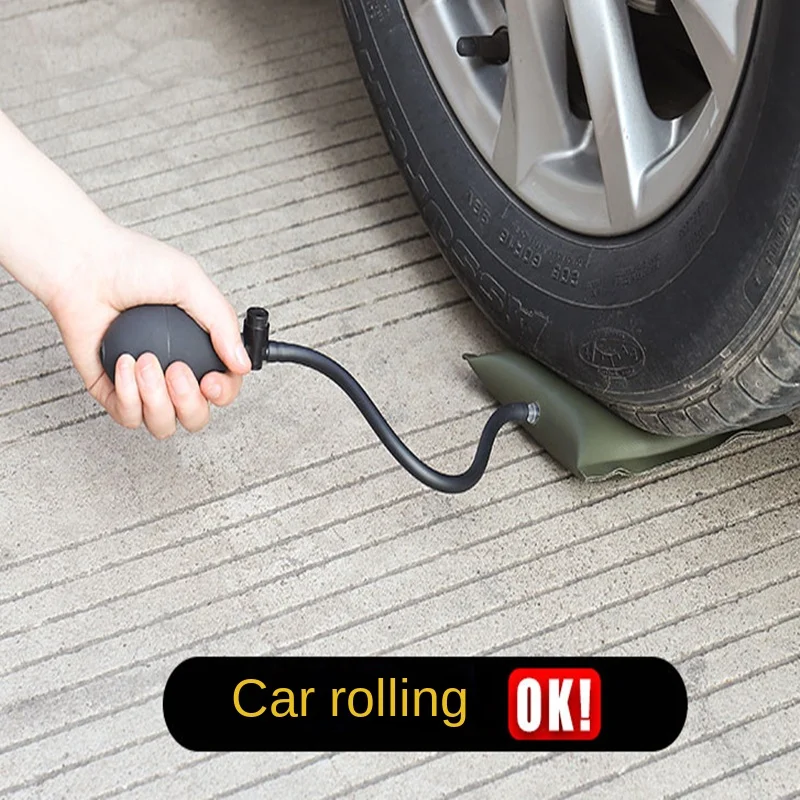 Воздушная подушка черного цвета из алюминиевого сплава, воздушная подушка, ручной насос, воздушный клин, надувной Открыватель двери для всей семьи