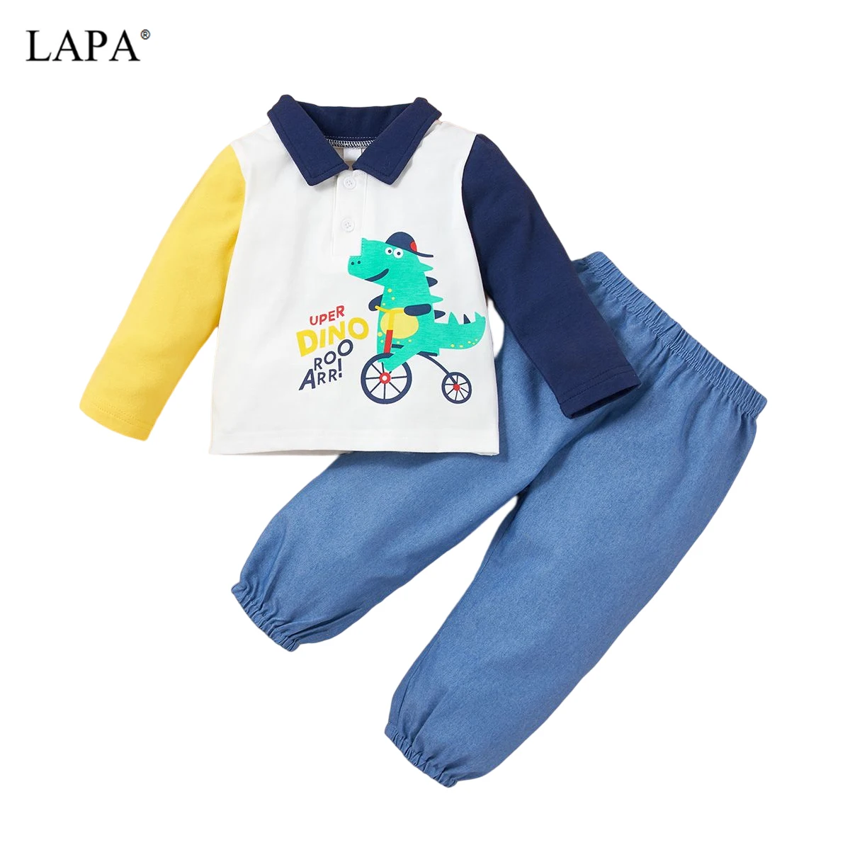 

Костюм для мальчиков с длинным рукавом, на весну/осень