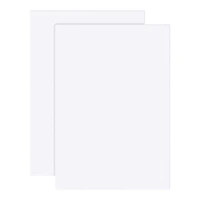 4 sheet silicone single side board with adhesive back rectangle black clear white 30x21x0 1cm