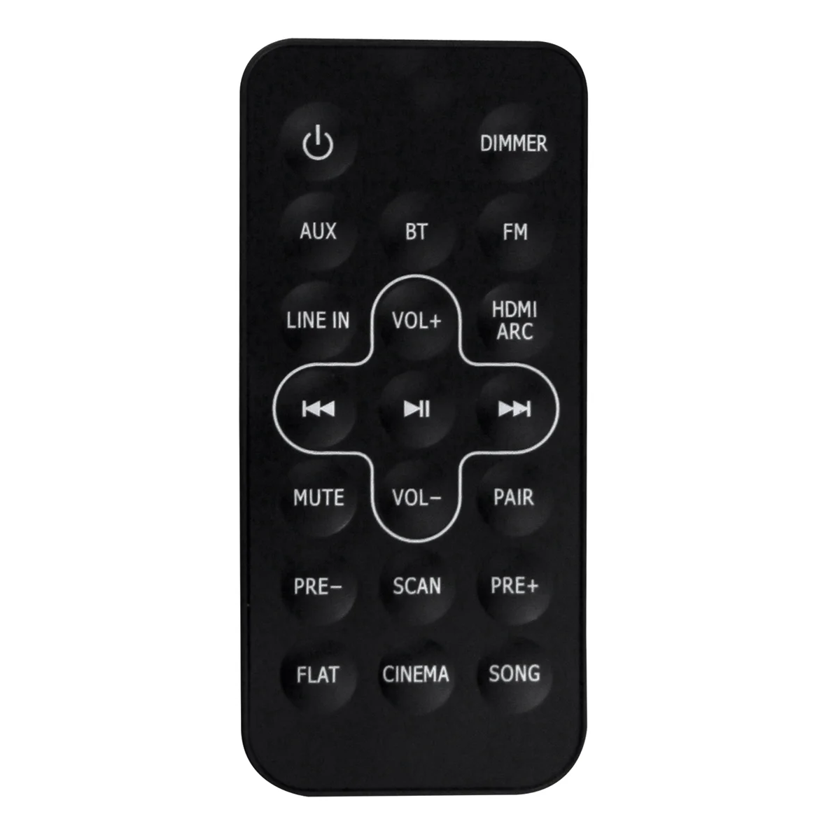 Replace Remote Control for JBL STV202CN Audio Soundbar Player Controller