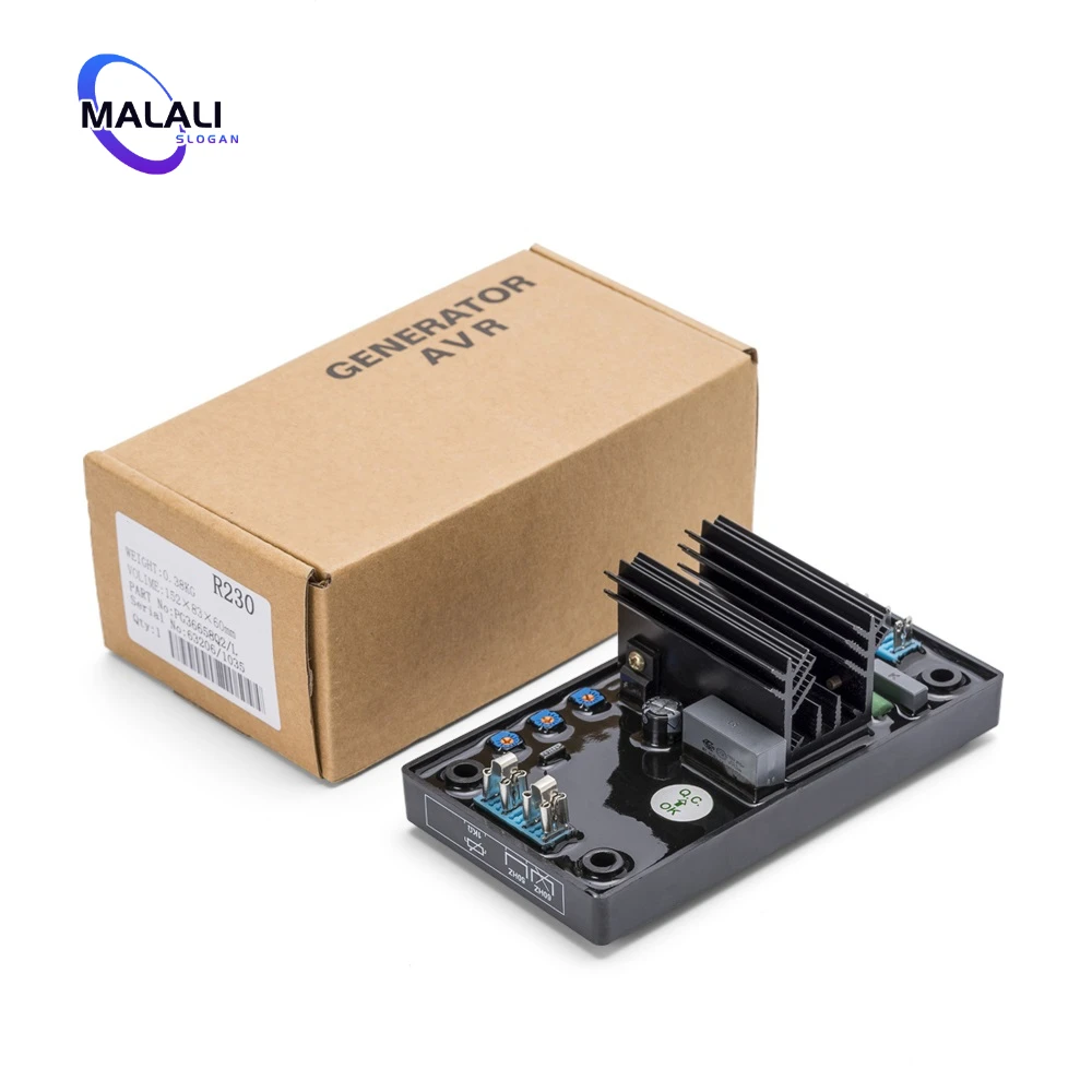 Генератор AVR R230 автоматический регулятор напряжения стабилизаторы 220 В 380
