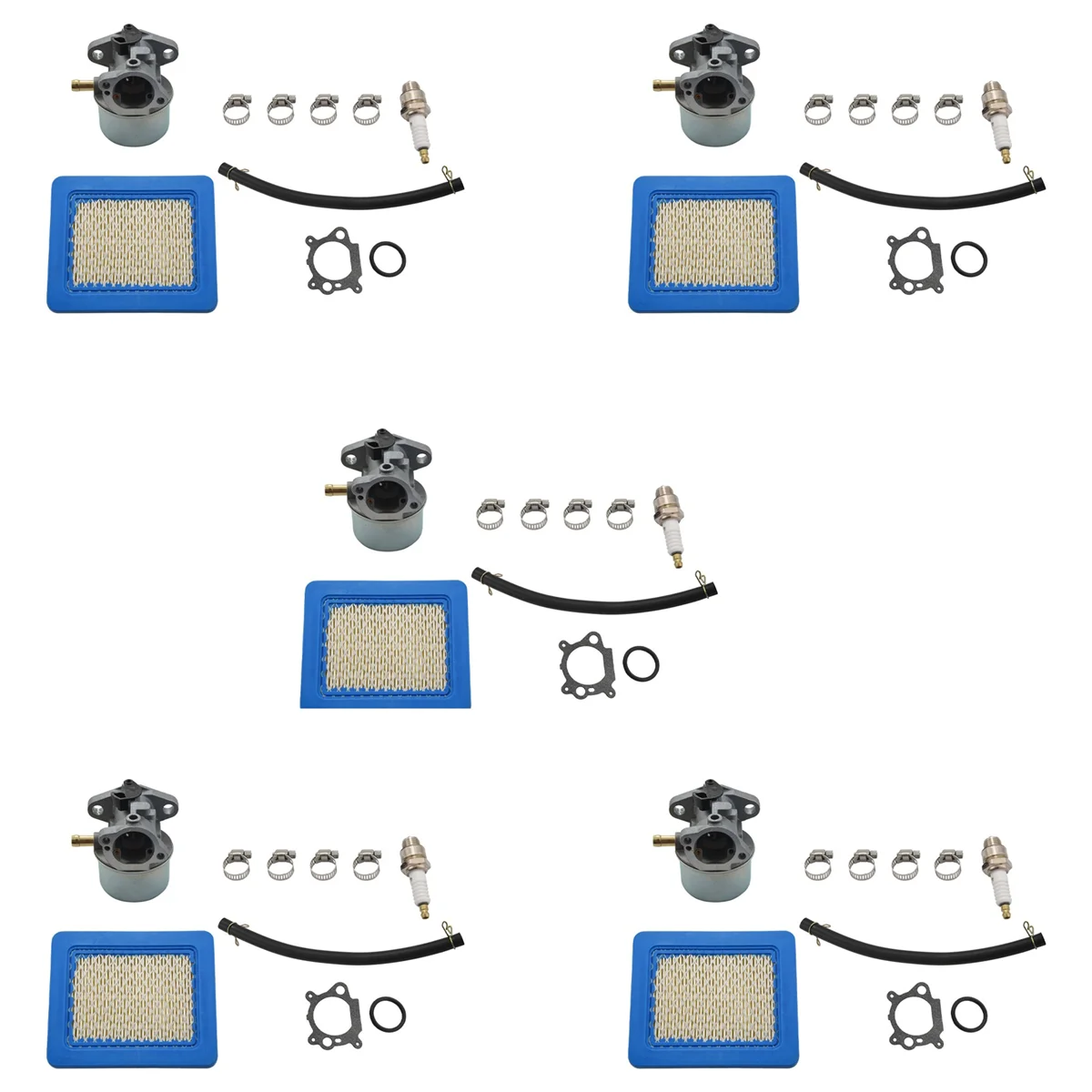 

5X 799868 Carburetor for Briggs & Stratton 498170 799872 694202 498966 14111 498254 497586 694882 693909 692648 497410