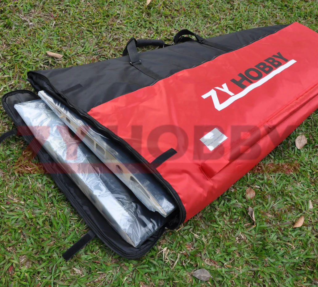 Фото Fixed Wing Protection Carry Wing Bag For 20-40CC RC Airplane ZYHOBBY  Red №3