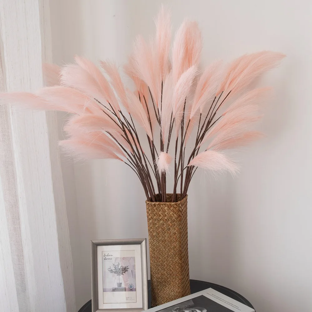 

Green Plant Reed Simulation Reed Ornament Simulation Flower Wedding Wedding Bouquet Fake Flower Green Plant Decoration