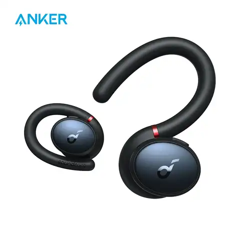 Наушники Anker Soundcore Sport X10 Bluetooth 5,2, спортивные вращающиеся наушники с глубокими басами, IPX7 водонепроницаемые спортивные наушники-вкладыши с за...