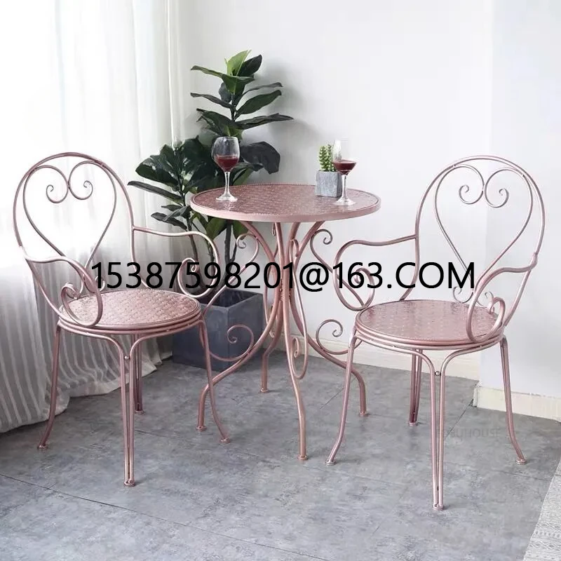 Набор Furnitur taman besi Retro Комплект Wee dancatori balkon taman점 умные) aandernu vrste Kui Dua Dan ert Z