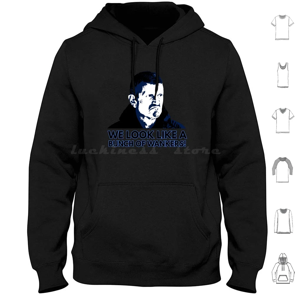 

An Unimpressed Guenther Steiner Hoodie cotton Long Sleeve Guenther Steiner Motorsport Drive To Survive America Italian