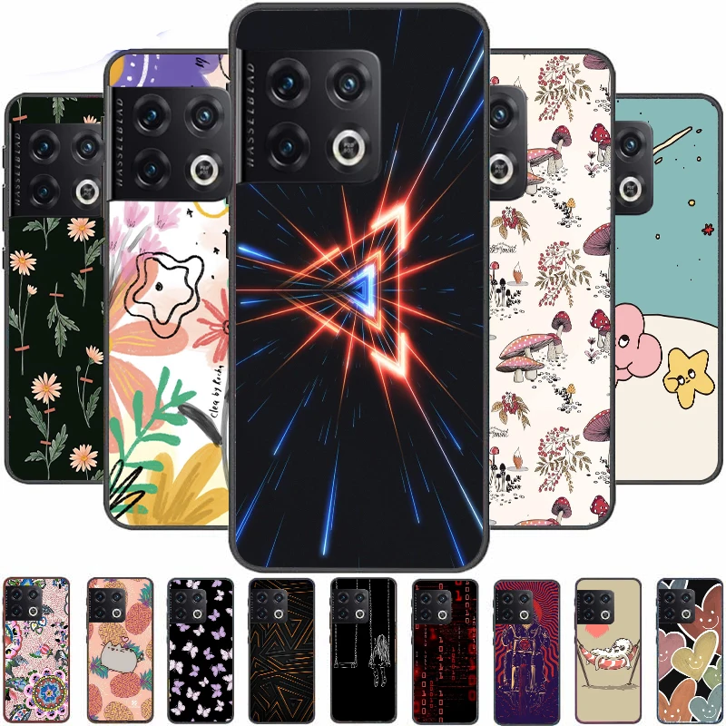 

Cute Cartoon Anime Phone Case For Oneplus 10 Pro Covre Printing Soft Silicone Cases One Plus 10Pro Bumpers Fundas