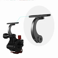 1 set creative aluminum alloy plastic for mini 3 pro riding bracket sport camera bike clip stand bracket outdoor accessories