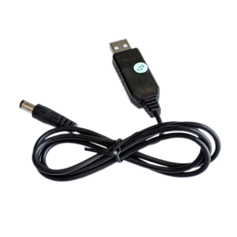 

Повышающий зарядный преобразователь с USB на кабель питания 5 В в 12 В с разъемом 5,5x2,1 мм для устройств необходимо преобразовать