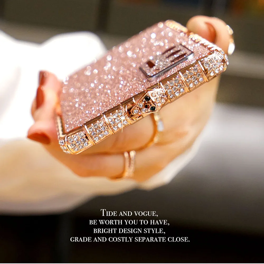 Luxury Bumper Case For Huawei P40 Pro Jewelled Diamond Women Phone Case Funda Bling Cover For P40 Anti-knock Phone Accessories
