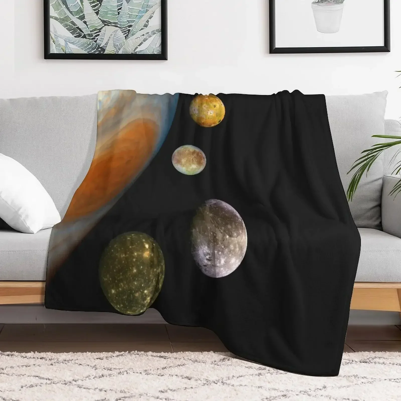 Юпитер Ио Европа Ганамиде Калсто космическое одеяло аниме покрывала тяжелые