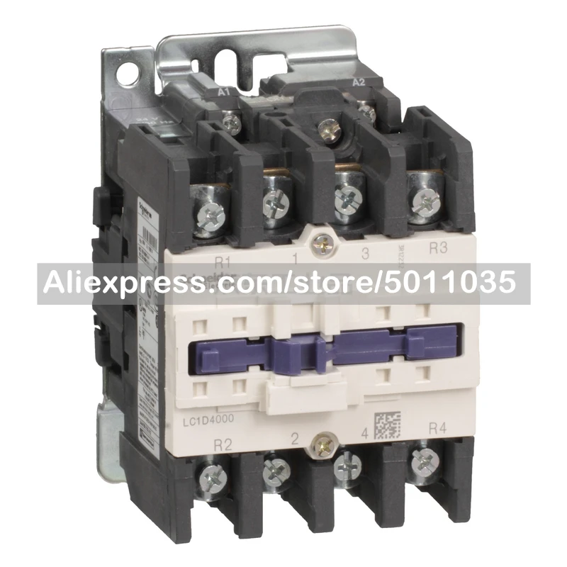 

LC1D40008M5 Schneider Electric imported TeSys D series four-pole contactor, 40A, 220V, 50Hz; LC1D40008M5