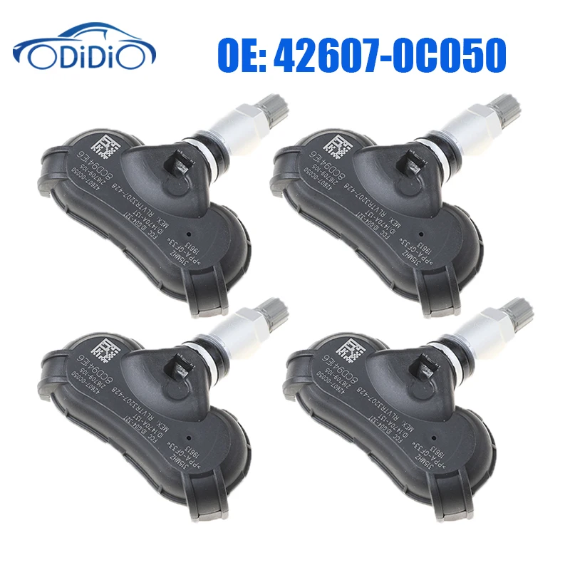 ODIDIO 42607-0C050 426070C050 315 MHZ датчики давления в шинах TPMS 42607-0C030 для Toyota Sequoia Sienna, Tundra Sequoia Sienna ODIDIO 42607-0C050 426070C050 315 MHZ датчики давления в шинах TPMS 42607-0C030 для Toyota Sequoia Sienna, Tundra Sequoia Sienna