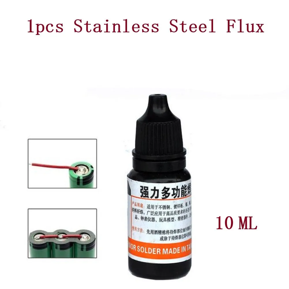 10ML Stainless Steel Flux Quick Welding Soldering Paste Liquid Solder Tool For Galvanized Sheet Nickel Copper Iron  - buy with discount