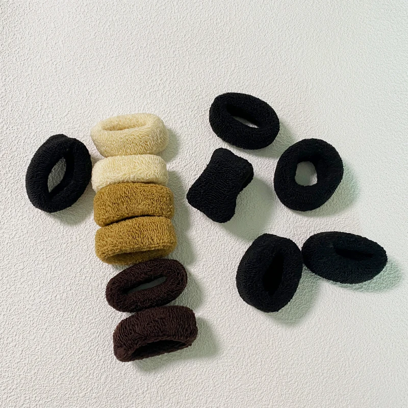 Эластичные резинки для волос 6 шт цвет в ассортименте