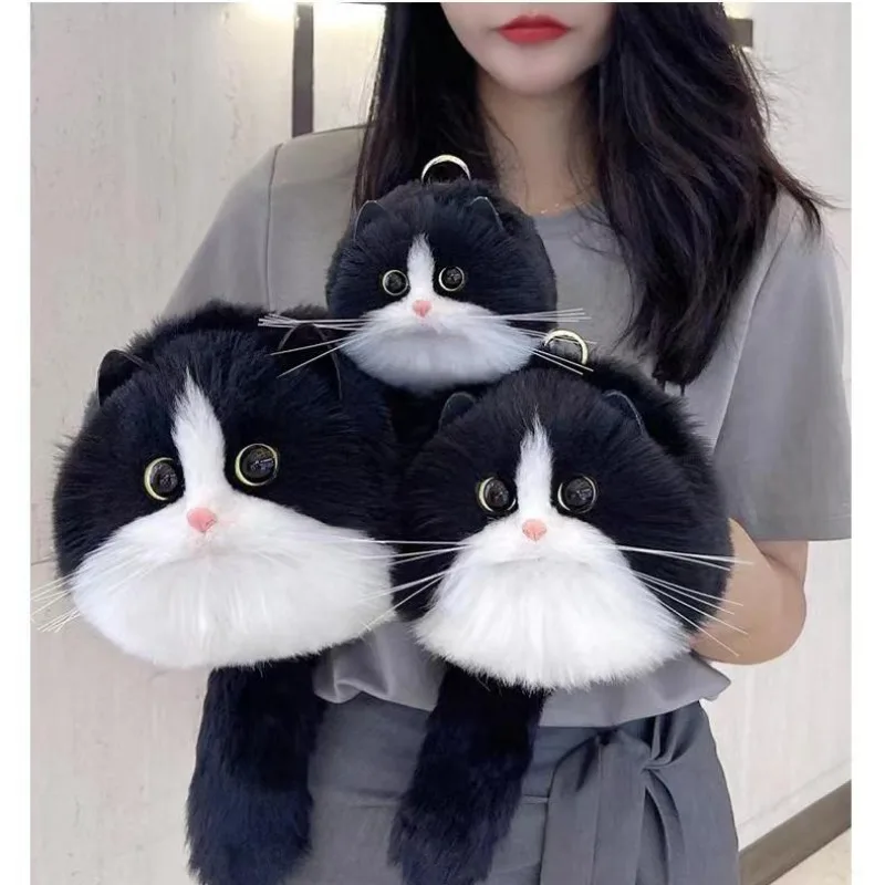 Luksusowa projektantka damska torebka na ramię moda śliczna popularna kopertówka o dużej pojemności Crossbody torba dla kota kobiet