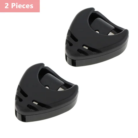 Черная Пластиковая Палочка на гитаре, держатель для акустических гитар/бас/Укулеле с клейкой основой, удобное размещение медиаторов