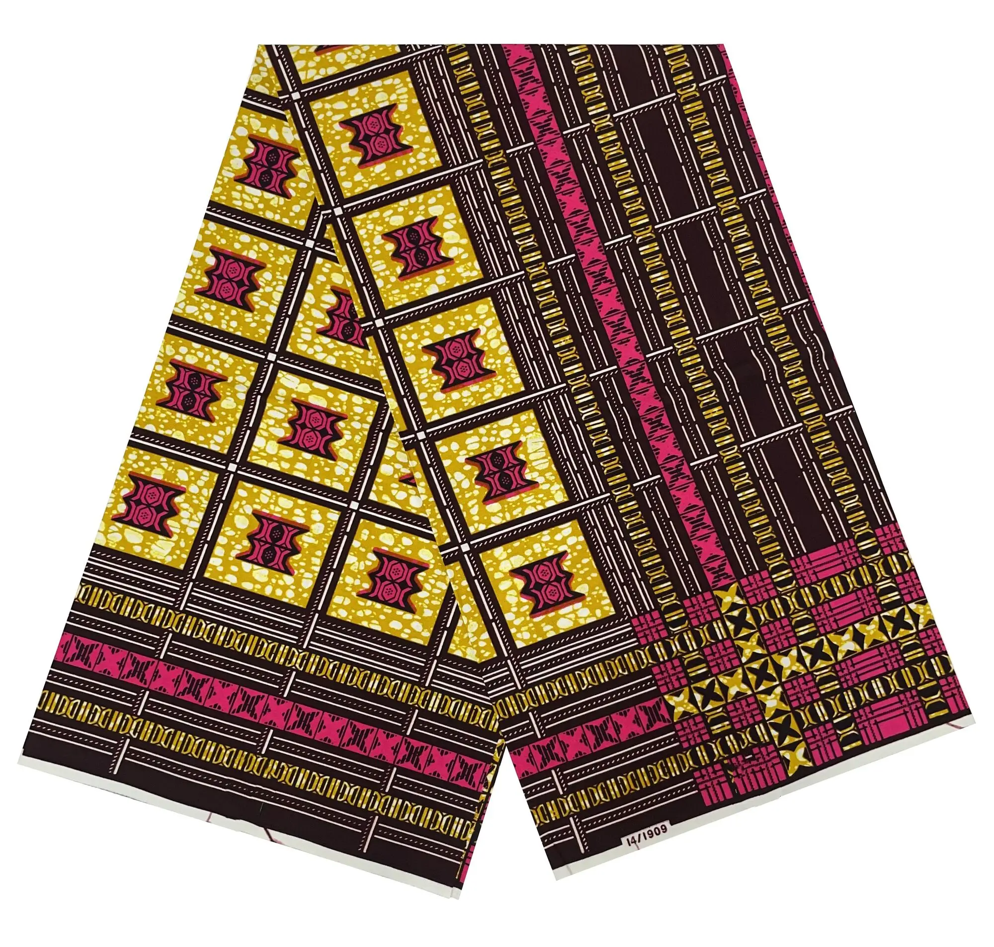 2024 новейшая ткань с принтом настоящий воск 100% хлопок африканская воском из