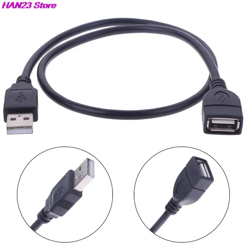 

Удлинительный кабель USB 2,0, Переходник штекер-гнездо 0,3 м 0,5 м 1 м