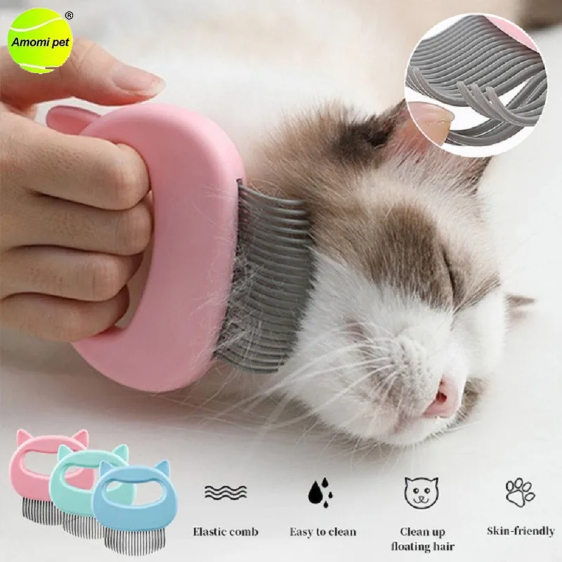 

Pet Cats Combs Hair Remover Brush Dogs Cat Floating Tools Massage Comb Two Sides Comfort Hair Grooming Brush Cat Supplies