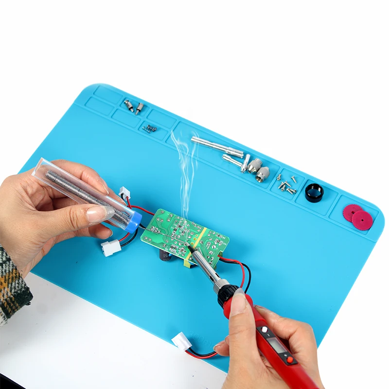 Электрический паяльник 80 Вт ЖК цифровой дисплей регулируемая температура 220 В/110