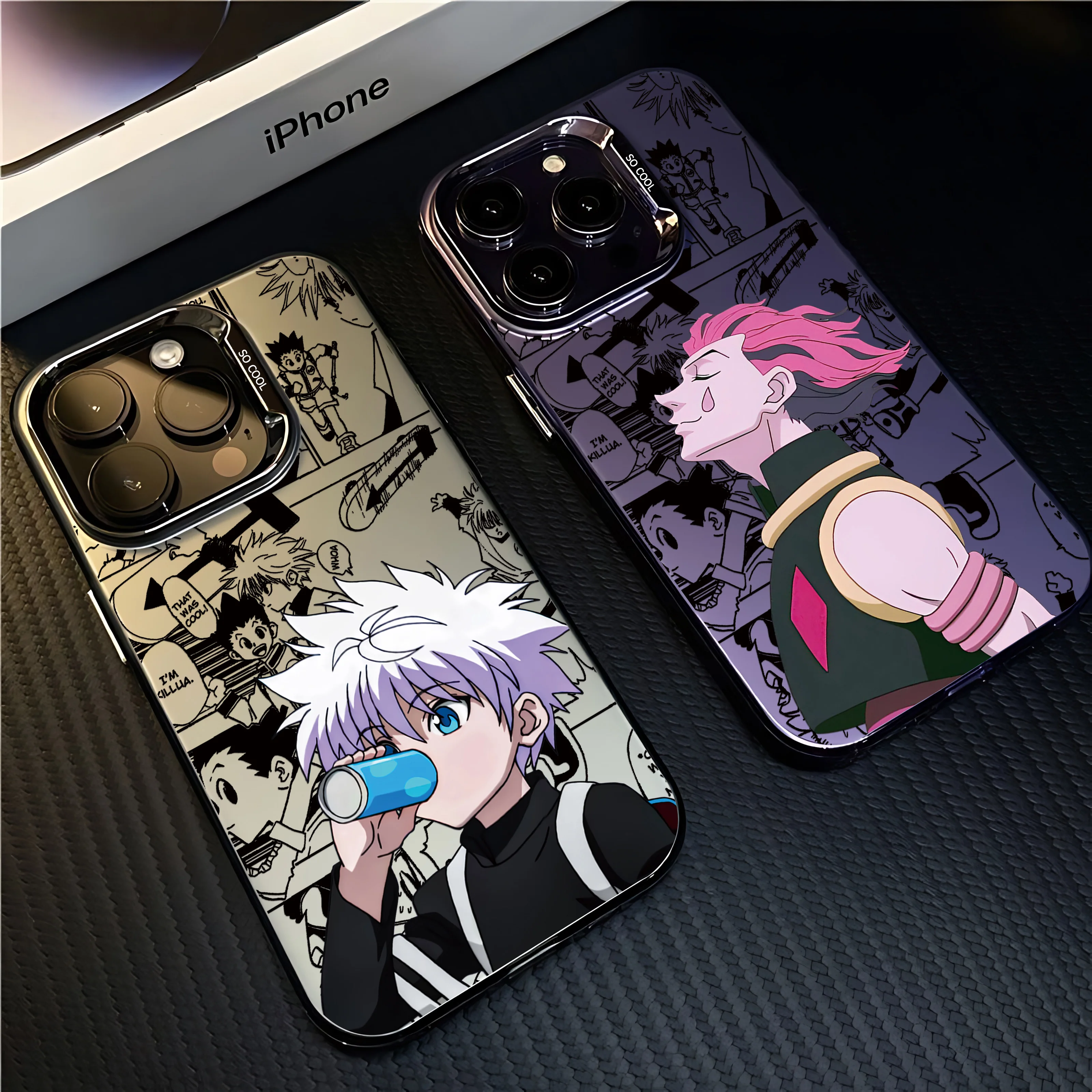 Фото Чехол для телефона Anime Killua Hunter X Hunter для Oppo Reno13 Reno12 Reno11 Reno10 Reno8 Reno7 Reno6 Z F T Pro Plus 4G 5G Matte Cover №1