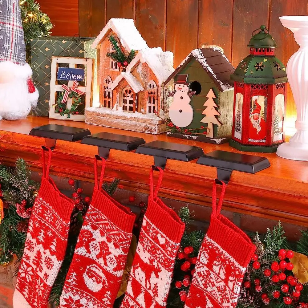 1 шт. нескользящий держатель для рождественских чулок большой несущий крючок