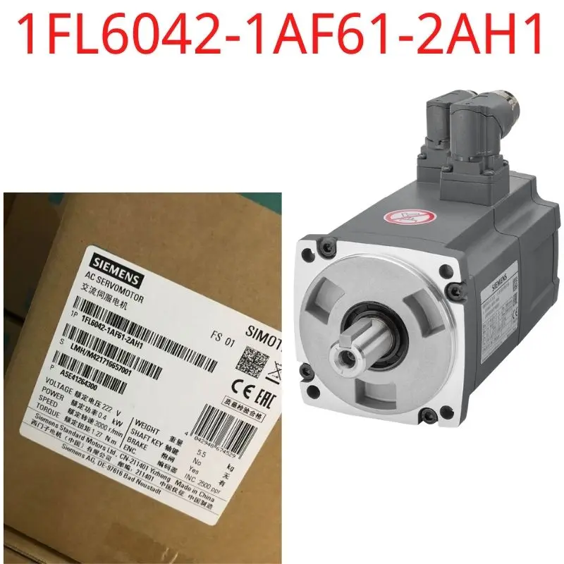 

1FL6042-1AF61-2 Ач, 1 Совершенно новый штатив, рабочее напряжение 3AC 400 В Pn = 0,4 кВт; Nn = 3000 об/мин M0 = 1,9 нм; MN = 1,27 нм