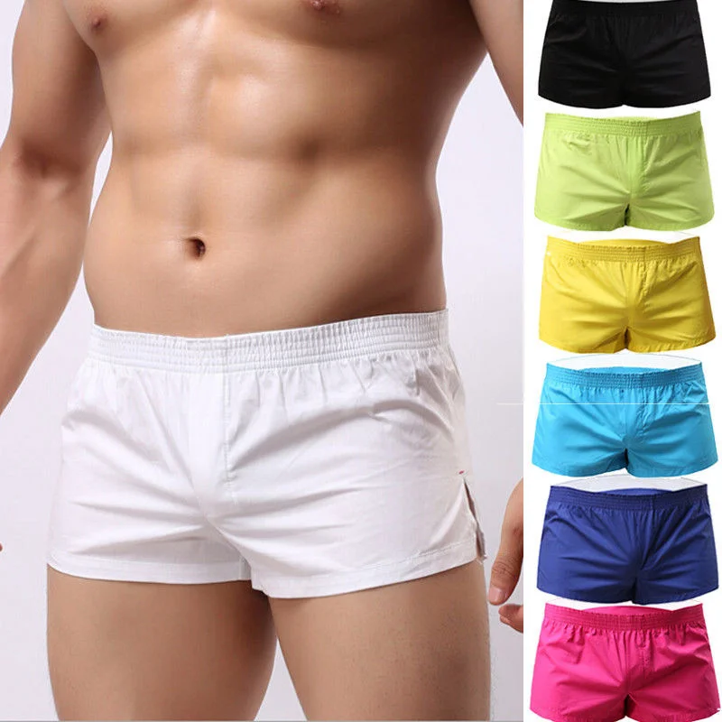 

Men Summer Breatable Cotton Male ym Sports Runnin Sleep Comfortable Casual Sorts For 7 Colors