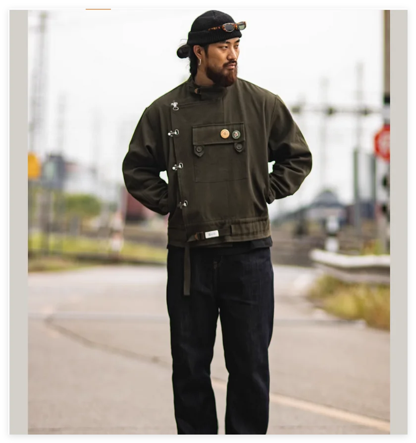 Американская ретро шведская мотоциклетная куртка мужская Amikaji в стиле старых