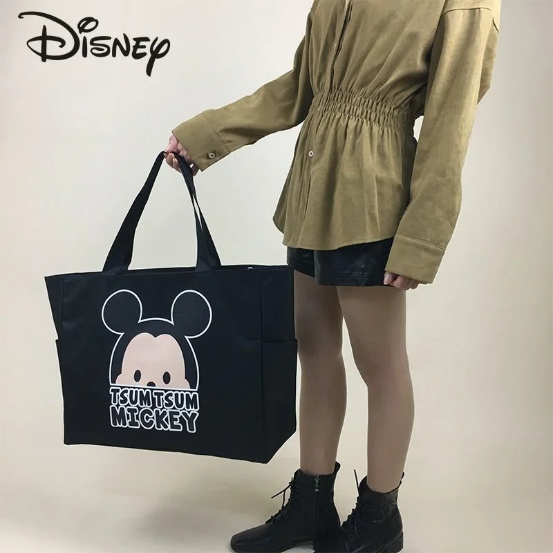 Disney New Travel Bag Fashionable High Quality Moving Luggage Cartoon Large Capacity Multifunctional Home Supplies Storage Bag