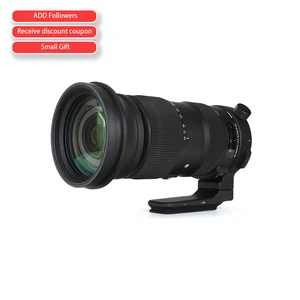Sigma 60-600mm f/22-32 Fixed Zoom F4.5-6.3 DG OS HSM Camera Lenses, Black For Canon EF Nikon F SLR Camera