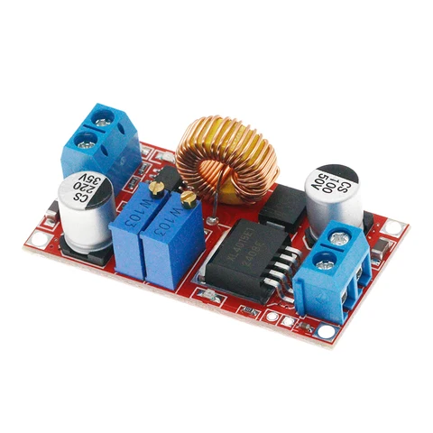 Понижающий модуль зарядного устройства XL4015, понижающая плата для литиевых аккумуляторов 5A DC В DC CC CV, светодиодная плата для зарядки