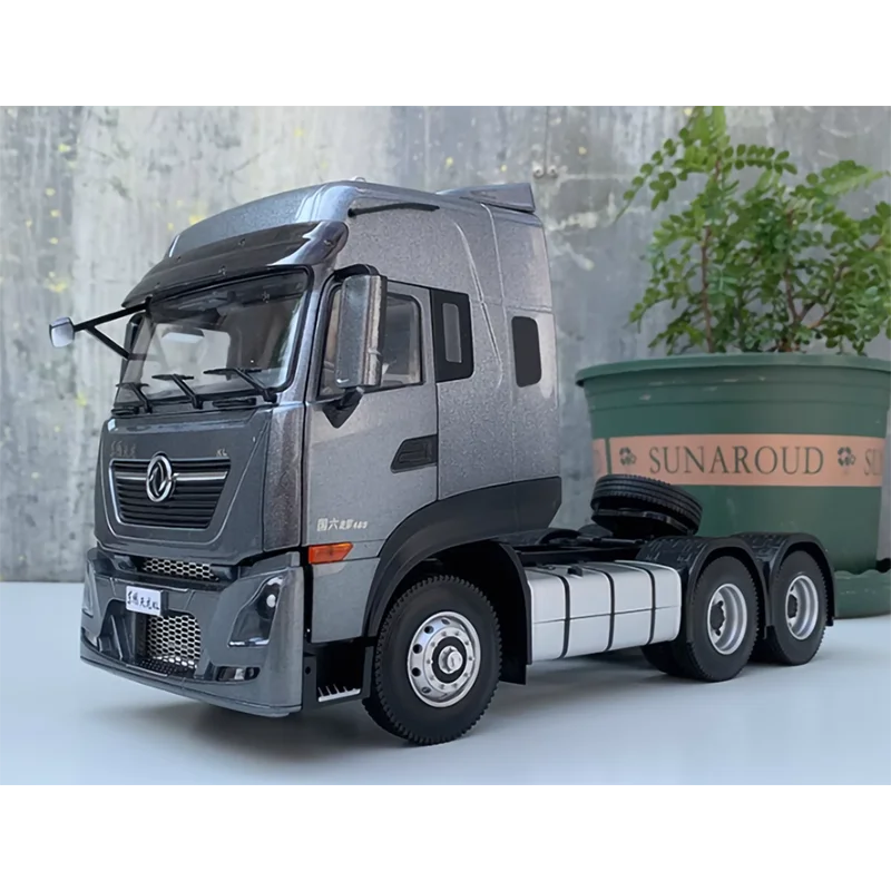 Литой под давлением масштаб 1:24 Dongfeng Tianlong KL KX тягач тяжелый грузовик инженерная