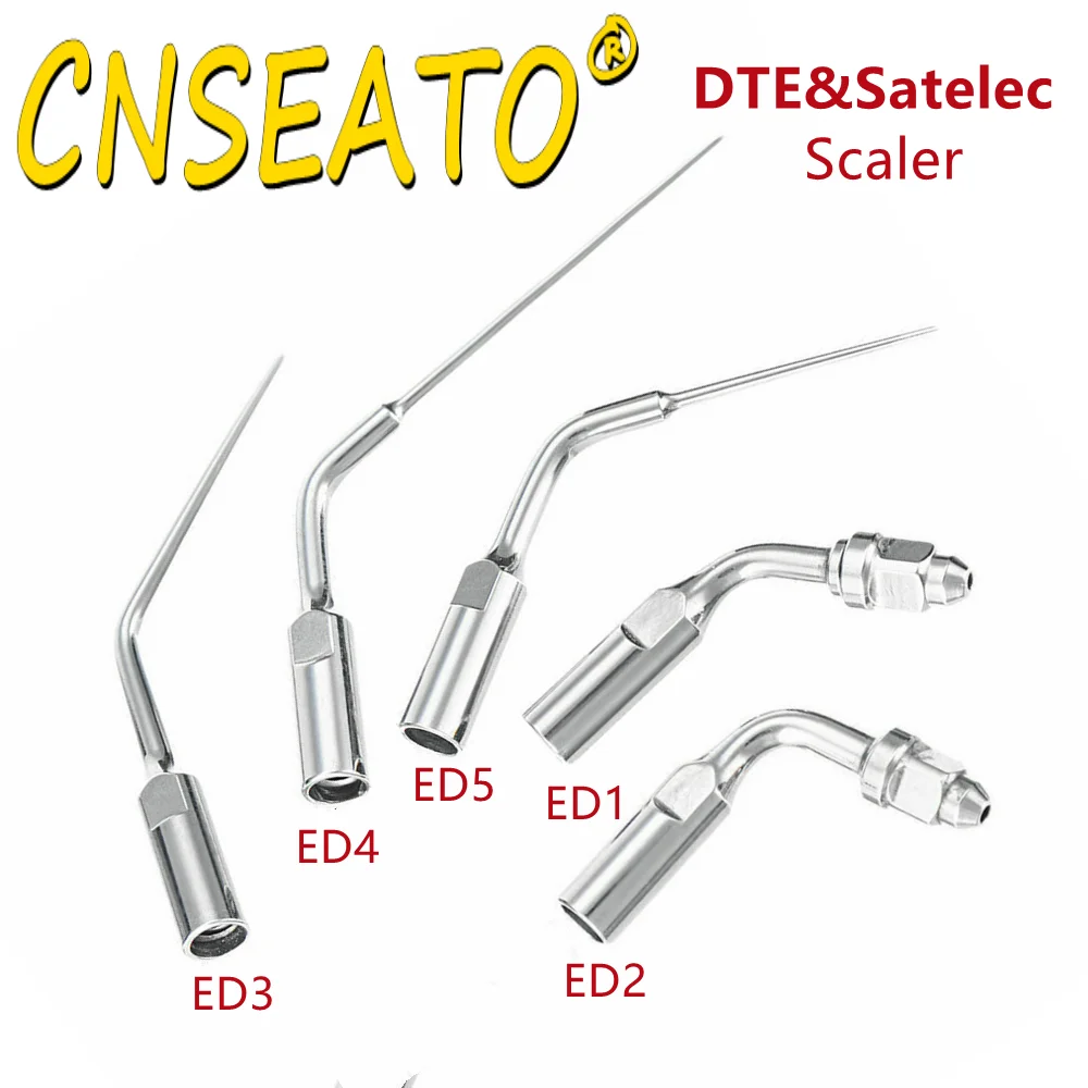 5Pcs Dental Scaler Tip For EMS Woodpecker DTE SATELEC Scaling Dentistry Ultrasonic Endodontic G1 G2 G4 P1 PD3 GD1 GD2 E3D ED4 P3 - купить по