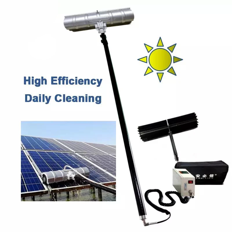 

Automatic Solar Panel Cleaning Tools Brush Clean Machine Power7.5m Roller Brush Solar Panel Cleaning For Photovoltaic Station