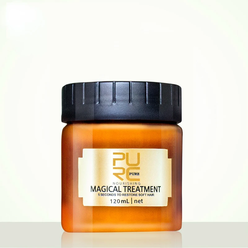 

Волшебная маска для лечения волос PURC 120 мл, восстановление повреждений и восстановления волос за 5 секунд, мягкий уход за волосами