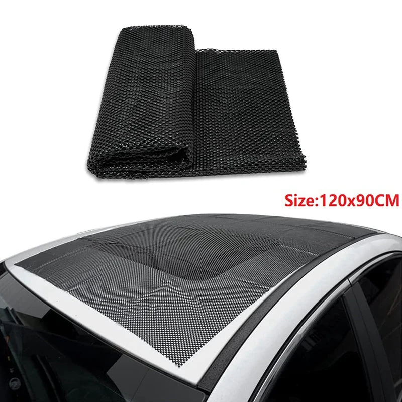 

120X90cm Roof Anti-Slip Mat Car Top Roof Rear Cover Non Scratch Car Roof Protective Foldable Mats Cover For SUV Cargo