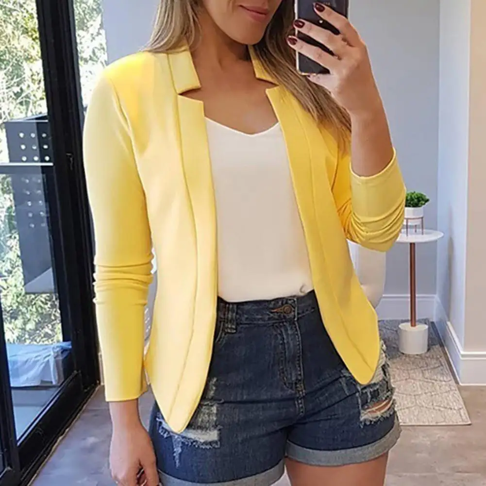 

Женский легкий костюм, куртка на весну, лето, осень, шикарная уличная одежда, Женский облегающий длинный костюм с английским воротником для весны