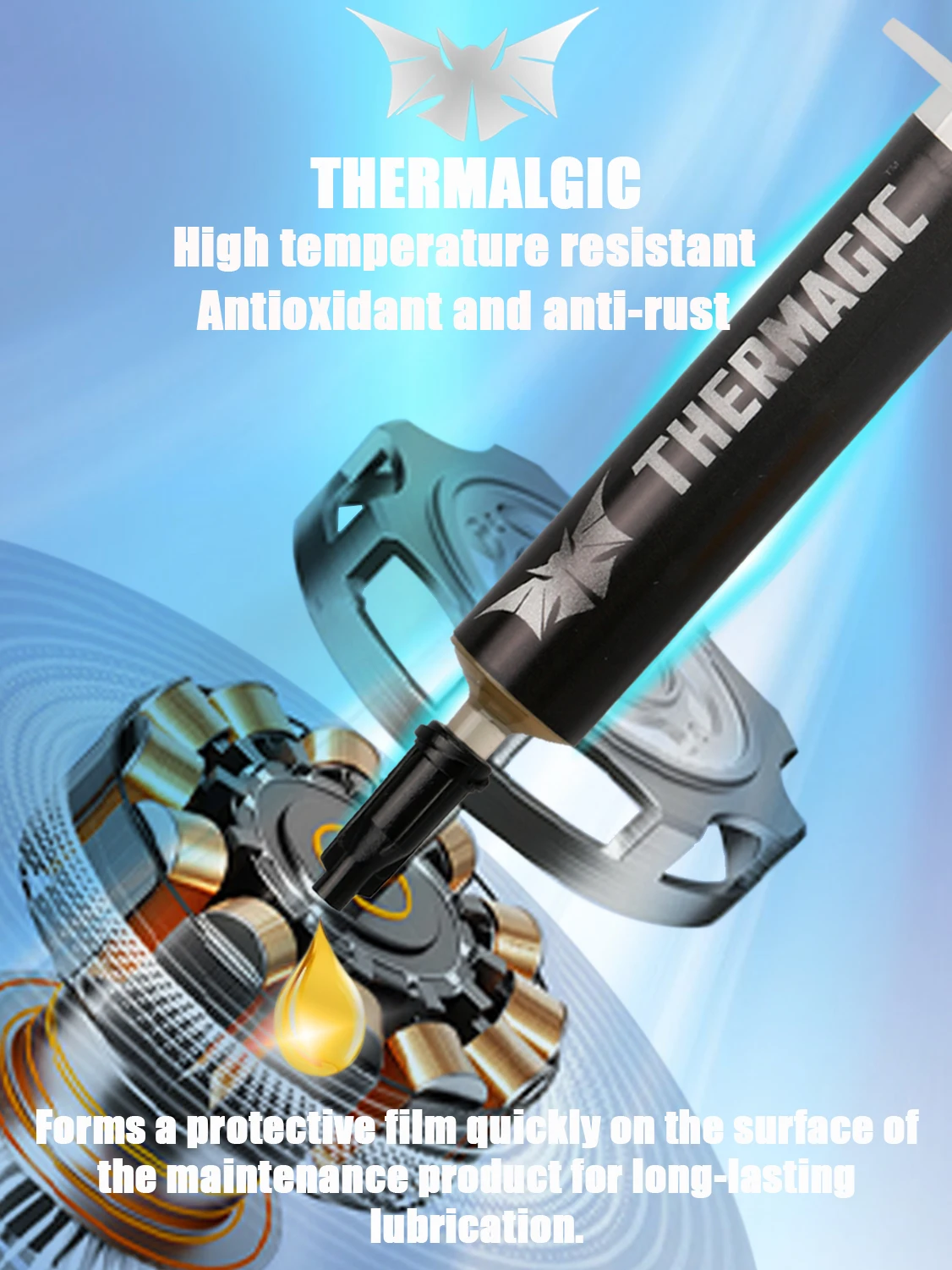 3 мл смазка для подшипников вентилятора процессора устойчивая к высоким