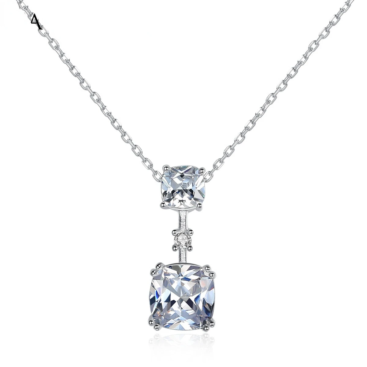 

S925 silver necklace pendant South Korea money contracted female silver necklace silver ornaments