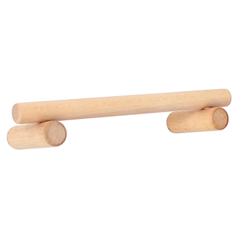 

Simple Towel Rack Wood Single Towel Bar No Punch Storage Rack Towel Hanger For Bathroom Kitchen Home Towel Holder