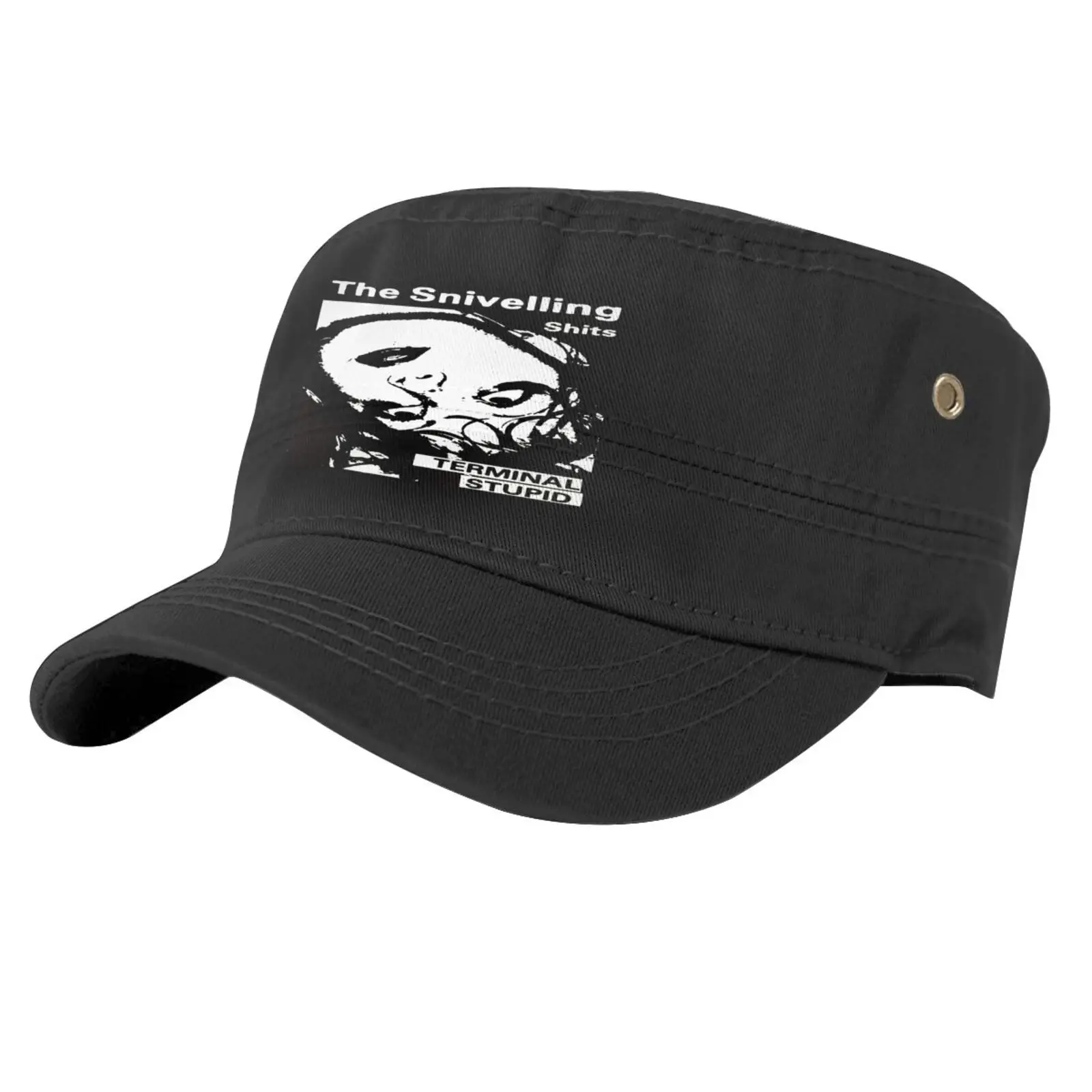 

The Snivelling Shits Terminal Stupid Caps For Men Cap Male Man Hat Baseball Cap Men's Hats Summer Knit Hat Cowboy Designer Hat