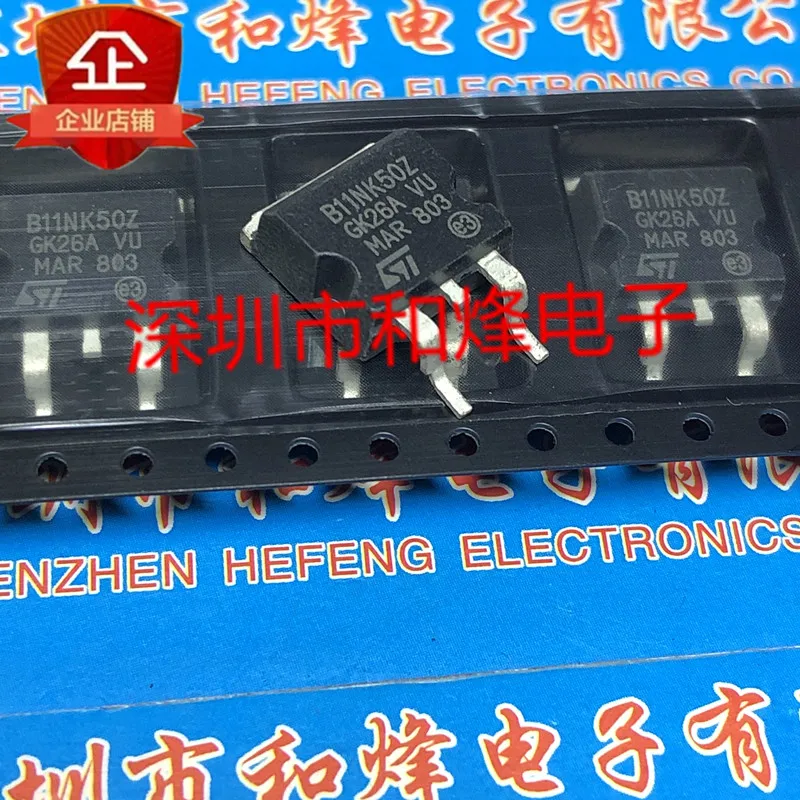 

5PCS-10PCS STB11NK50Z B11NK50Z TO-263 500V 11A NEW AND ORIGINAL ON STOCK