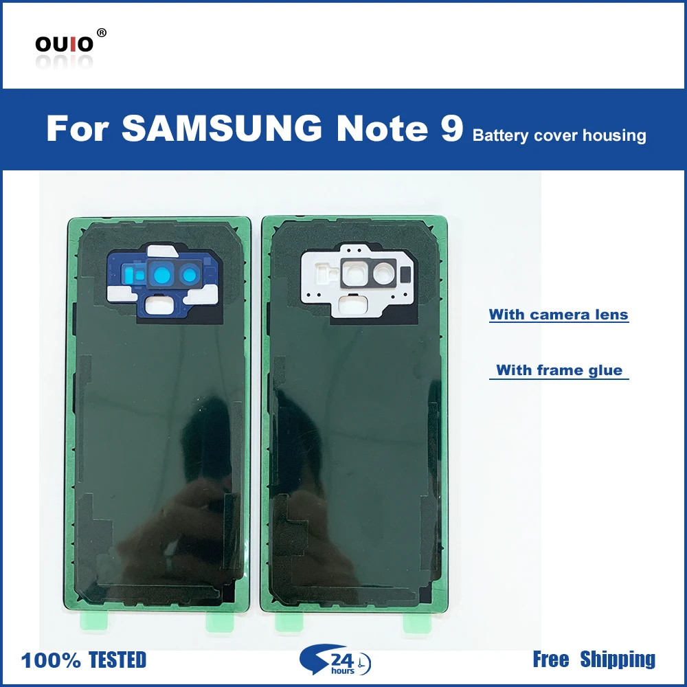 Задняя крышка батарейного отсека Замена корпуса для SAMSUNG Galaxy Note 9 N960 детали
