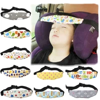 child car safety seat adjustable sleep positioner infant safety pillow child car safety seat head protective tape