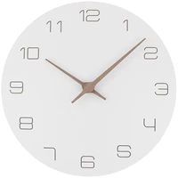 wooden wall clocks nordic 3d large wall clock simple wall watch home decor living room clock wall decoration