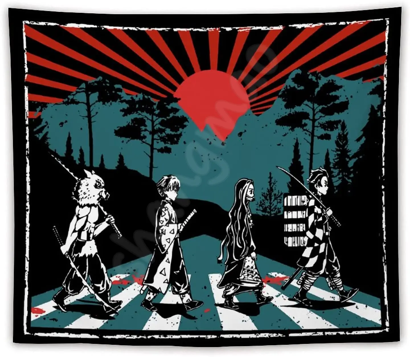 

Anime Tapestry Wall Hanging Tapestries Tapestry for Room 50"×60"